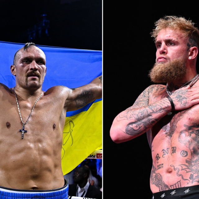 Oleksandr Usyk, Jake Paul