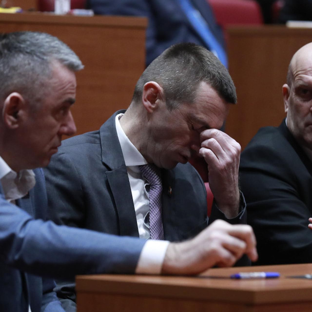 Na fotografiji: Stipo Mlinarić, Ivan Penava, Ivica Kukavica