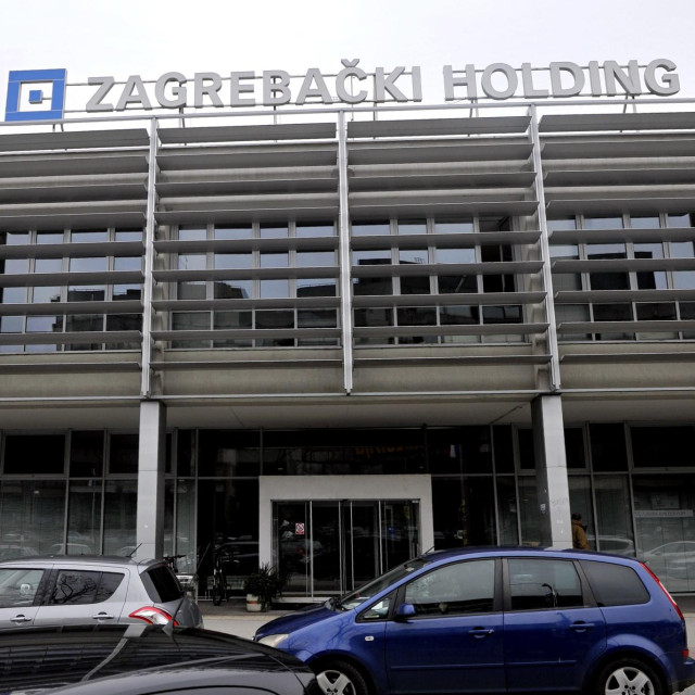 Zgrada Zagrebačkog holdinga u Vukovarskoj ulici.