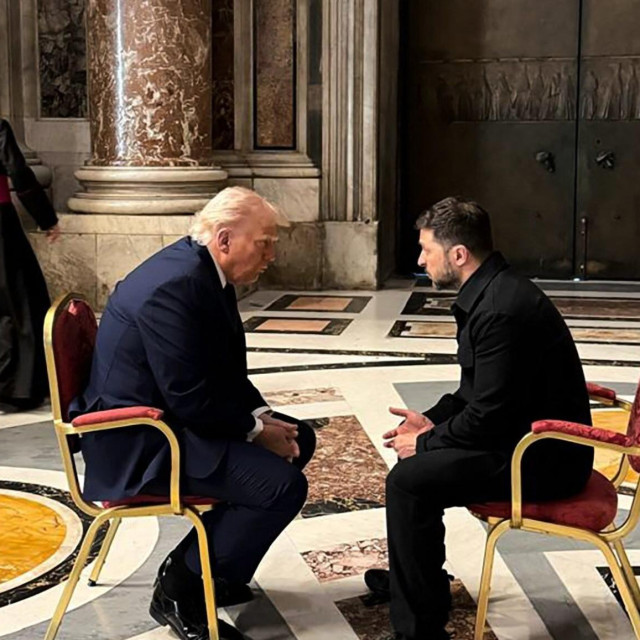 Donald Trump i Volodimir Zelenski