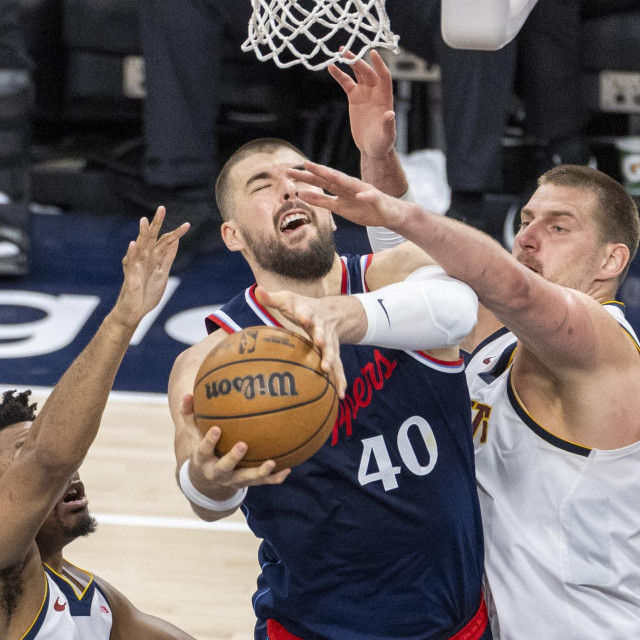 Ivica Zubac i Nikola Jokić