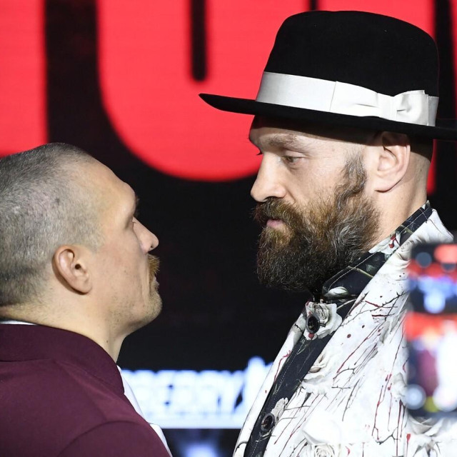 Oleksandr Usik i Tyson Fury