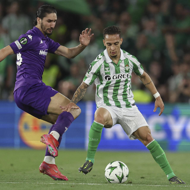Antony na utakmici s Fiorentinom