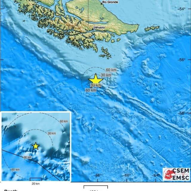 Potres u Argentini i Čileu, 2.5.2025.
