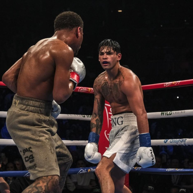 Devin Haney (lijevo) vs. Ryan Garcia (desno)