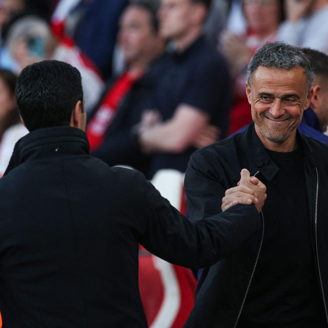 Mikel Arteta i Luis Enrique