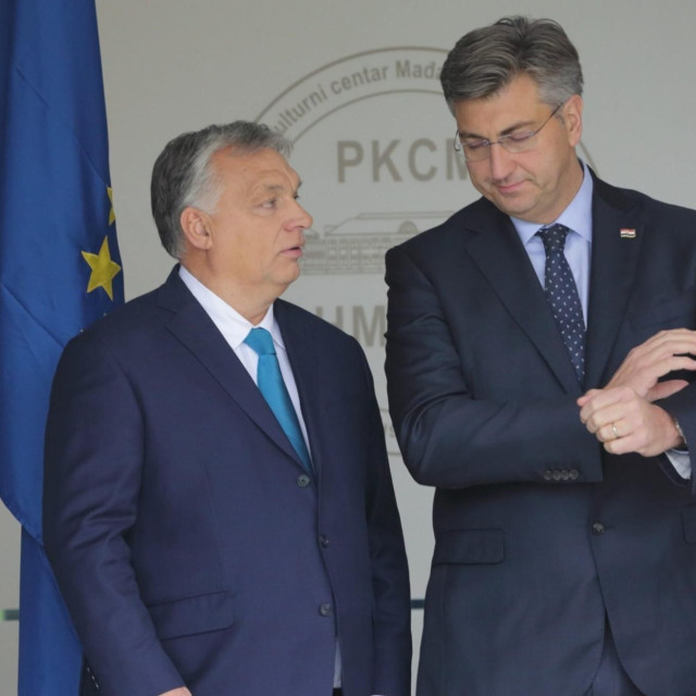 Viktor Orban i Andrej Plenković
