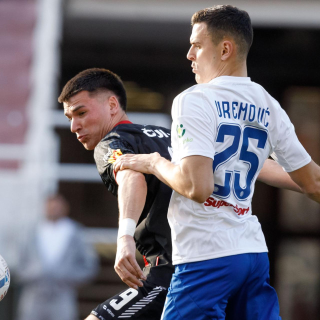 Hajduk - Gorica: Filip Čuić i Filip Uremović