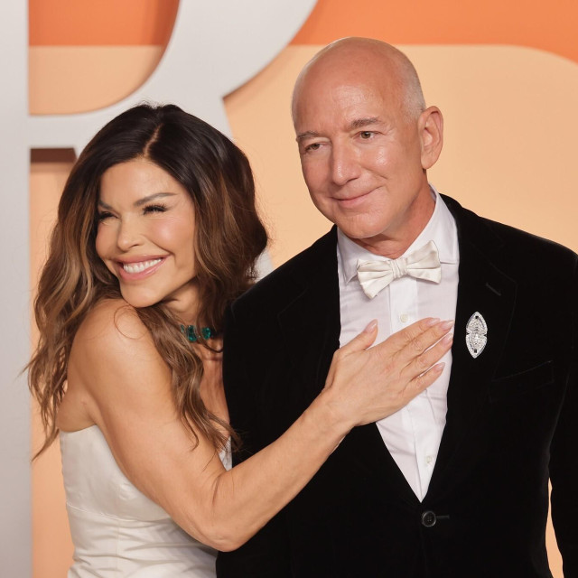 Jeff Bezos i Lauren Sanchez