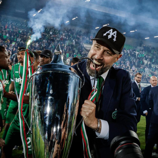 Igor Jovićević slavi naslov prvaka s Ludogorecom