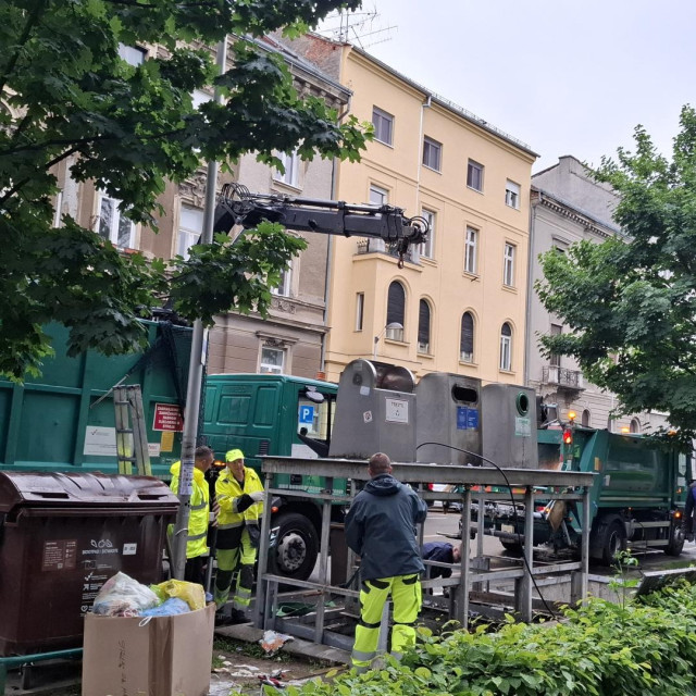 Zamjena spremnika u Haulikovoj, 5. svibnja
