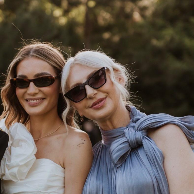 Nika Savić i njezina majka Čedna