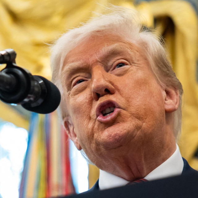Američki predsjednik Donald Trump govori pred Senatom