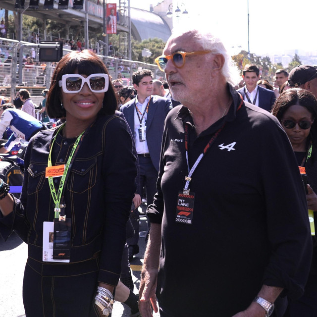 Naomi Campbell i Flavio Briatore