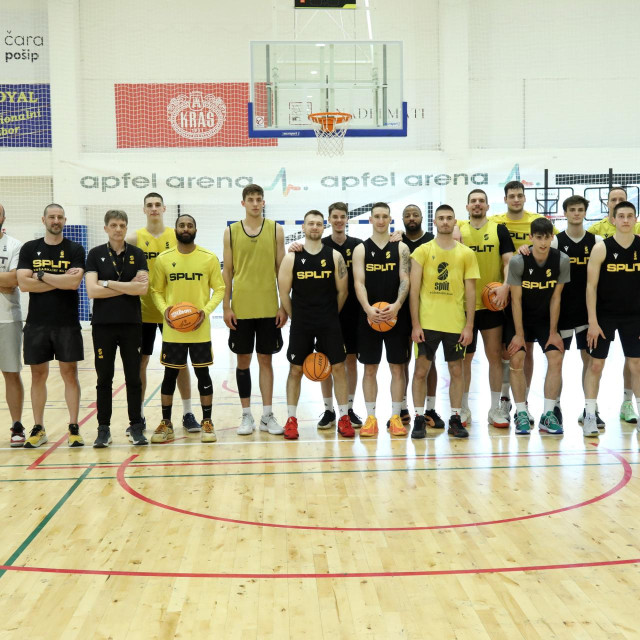Otvoreni trening KK Splita u Apfel areni
