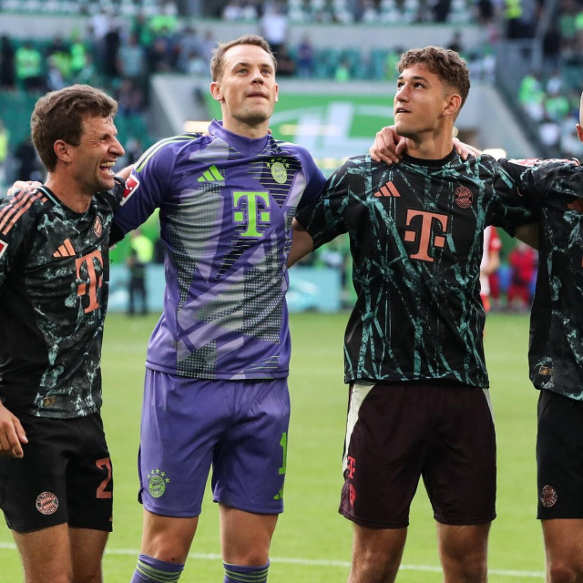 Thomas Müller, Manuel Neuer, Anthony Pavlesić i Eric Dier