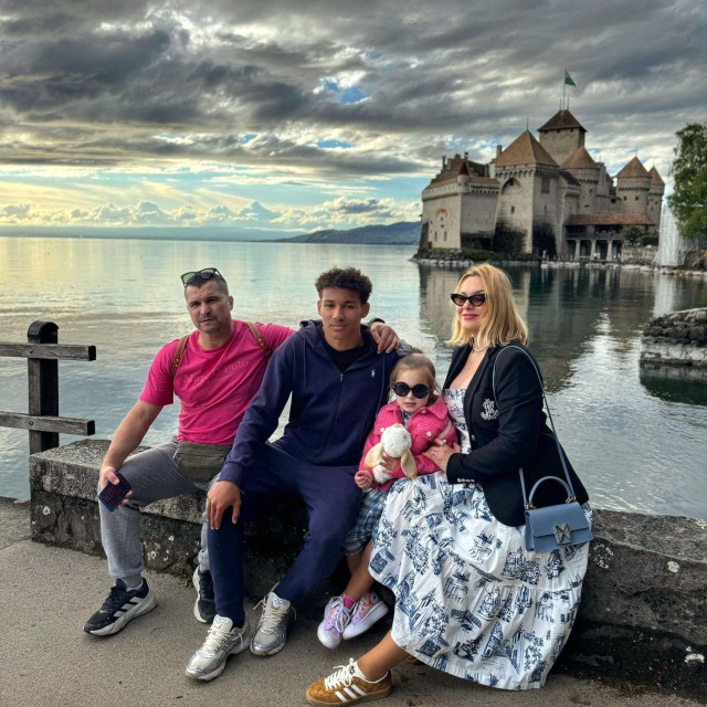 Stjepan, Petra, Emma i Lucas Božić