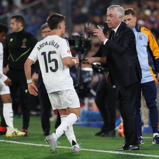Arda Güler i Carlo Ancelotti