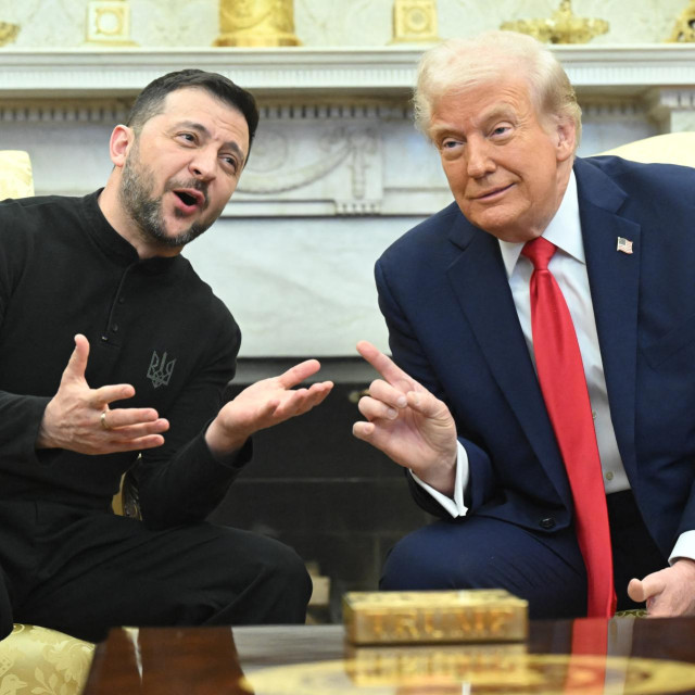 Donald Trump i Volodimir Zelenski
