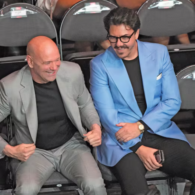 Dana White i Hunter Campbell