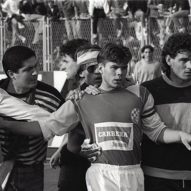 Utakmica Dinamo - Crvena zvezda, 13. svibanj 1990.