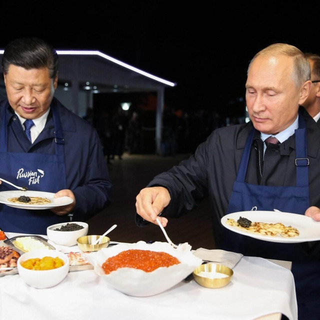 Vladimir Putin i Xi Jinping 