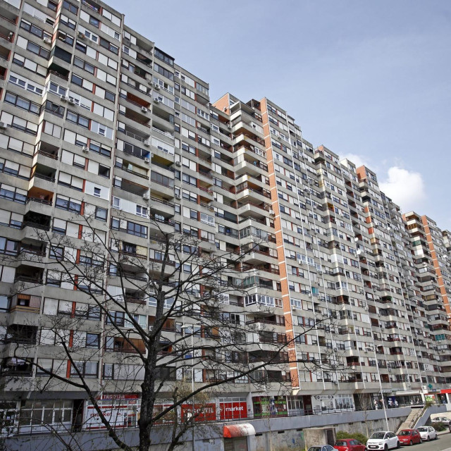 Mamutica je najveća stambena zgrada u Zagrebu, ali i u cijeloj Hrvatskoj
