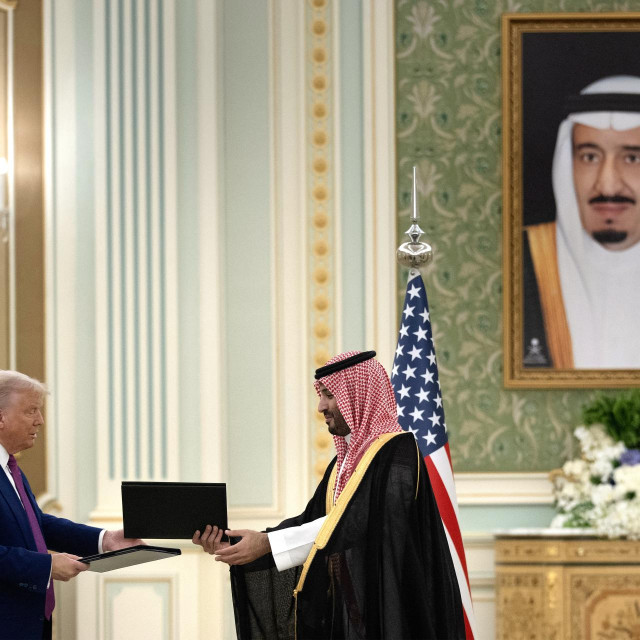 Mohammed bin Salman i Donald Trump u Rijadu