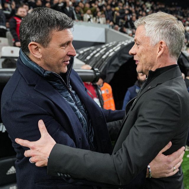 Sergej Jakirović i Ole Gunnar Solskjaer