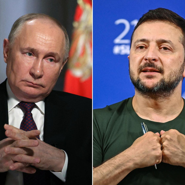 Vladimir Putin i Volodimir Zelenski