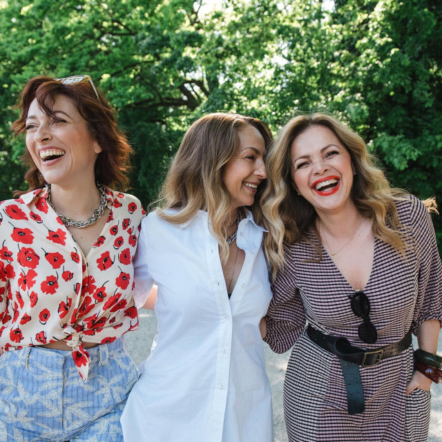 Hana Hegedušić, Sandra Lončarić i Sandra Bagarić