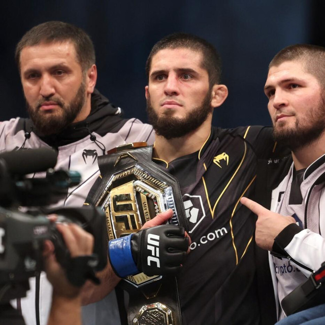 Islam Mahačev i Khabib Nurmagomedov