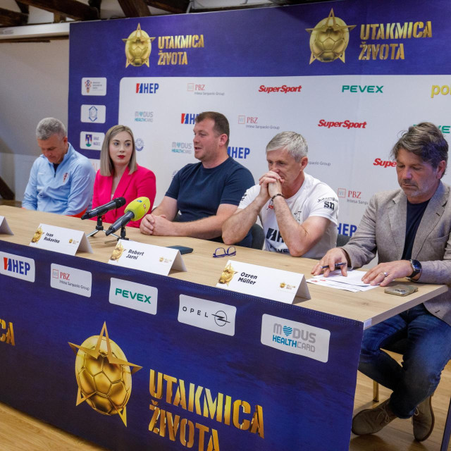Marin Smoje, Ines Resler, Ivan Rukavina, Robert Jarni i Ozren Müller