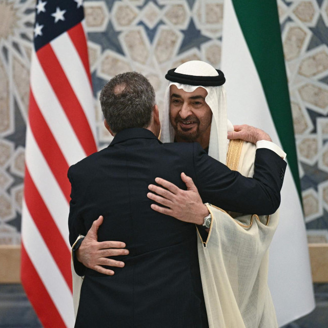 Steve Witkoff i šeik Mohamed bin Zayed Al Nahyan