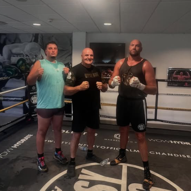Ricky Gorman, John Fury i Tyson Fury