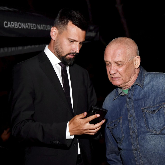 Bojan Ivošević s ocem