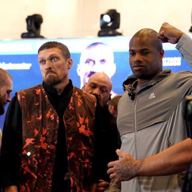 Oleksandr Usik i Daniel Dubois