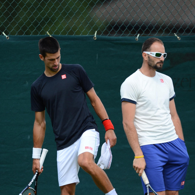 Novak Đoković i Dušan Vemić