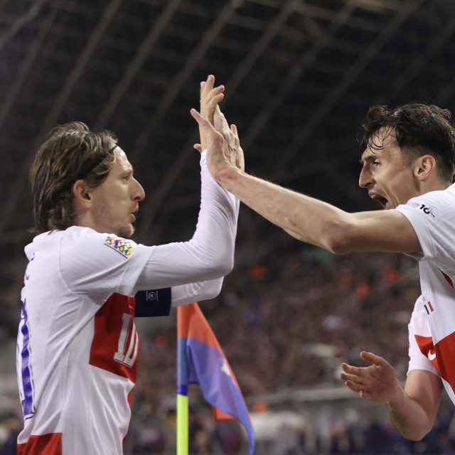 Ante Budimir i Luka Modrić