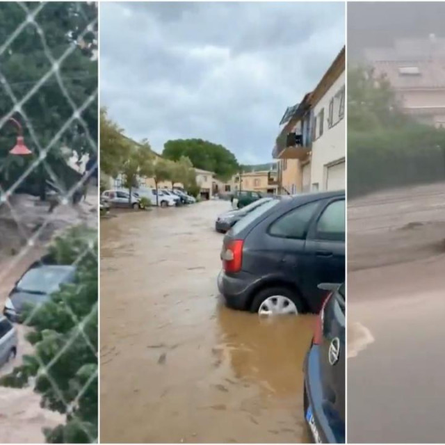 Nevrijeme u jugoistočnoj Francuskoj