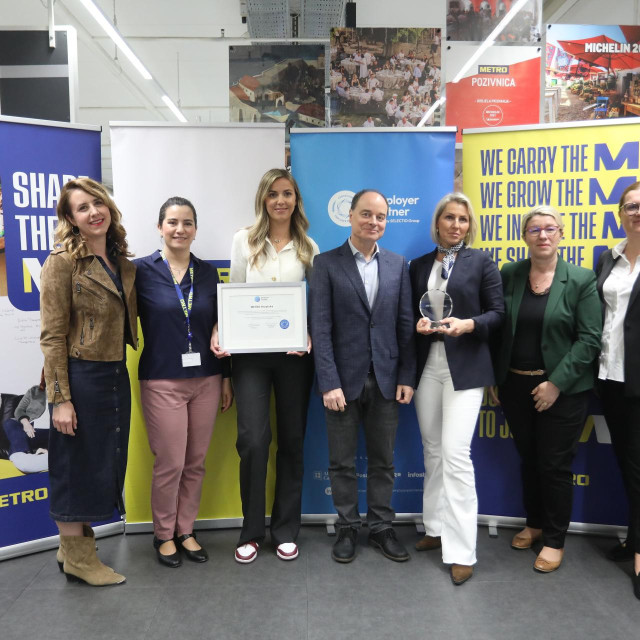 Svečanost dodjele priznanja Employer Partner Metrou. Svake se godine za Poslodavac Partner certifikat prijavljuje stotinjak uspješnih organizacija iz čak sedam tržišta, a među nositeljima certifikata neke su od najuspješnijih globalnih organizacija.