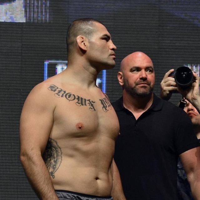 Cain Velasquez i Dana White