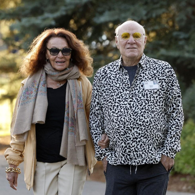 Diane Von Furstenberg i Barry Diller