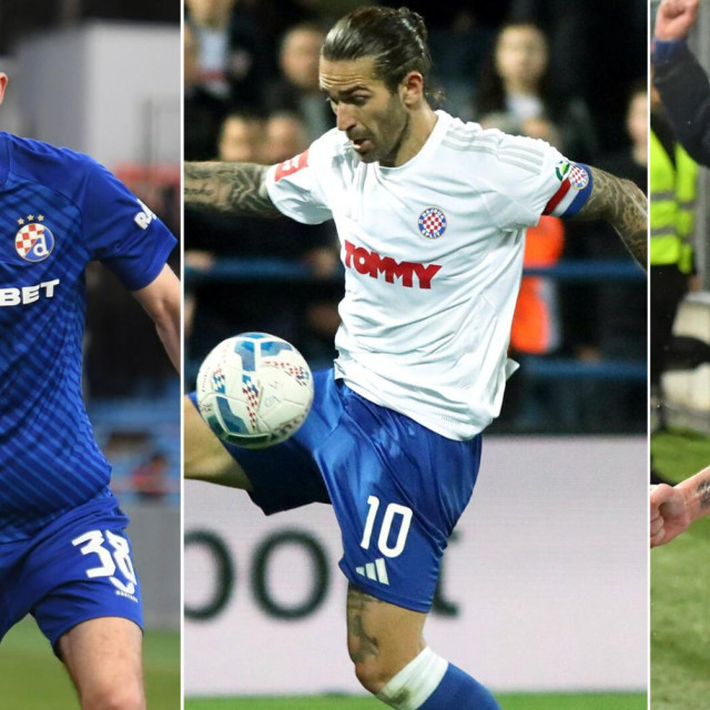 Rijeka, Hajduk i Dinamo