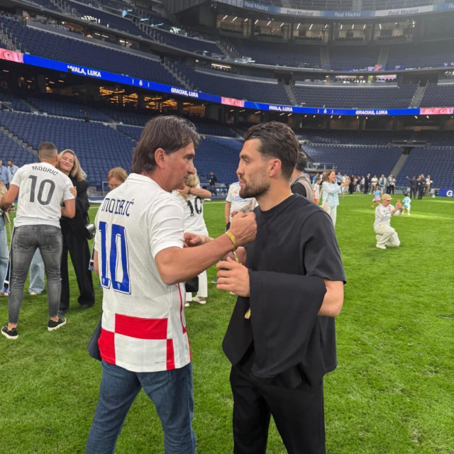 Zlatko Dalić i Mateo Kovačić